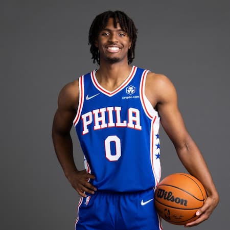 A Photo of Tyrese Maxey